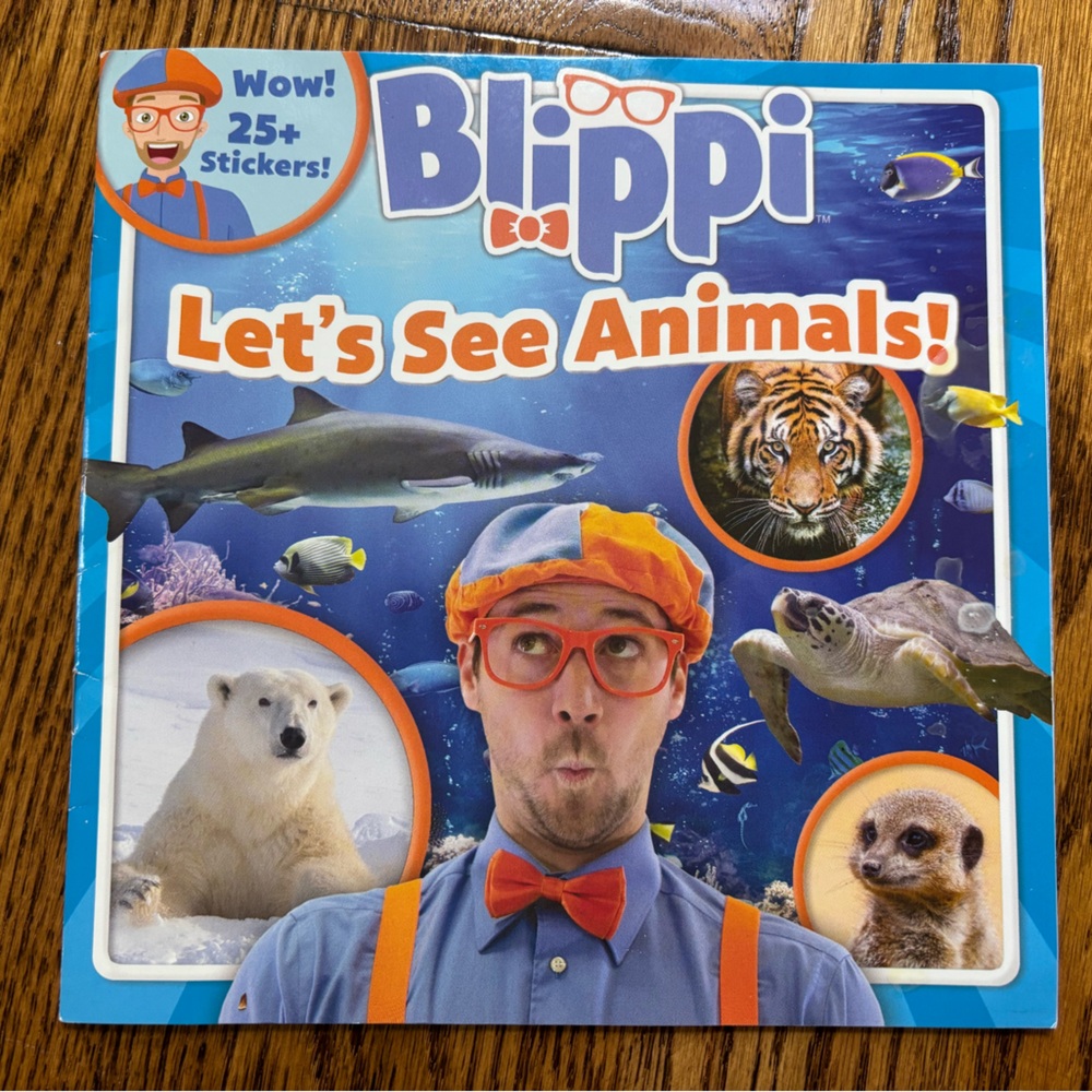 Blippi Plush Doll with Books - Picture 2 of 6